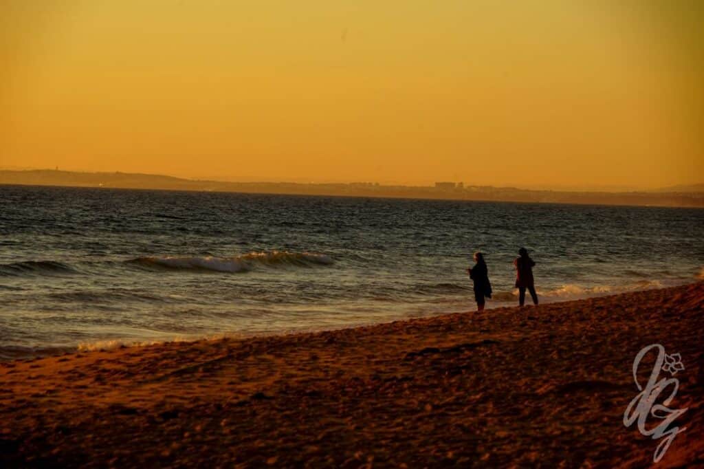 Sunset in Praia de Faro