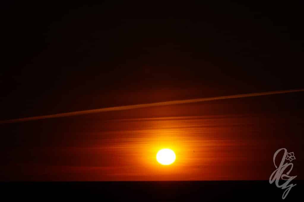 Sunset in Praia de Faro