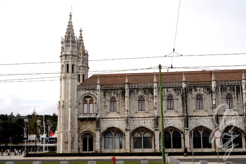 The Jeronimos Monastery in Belem near Lisbon