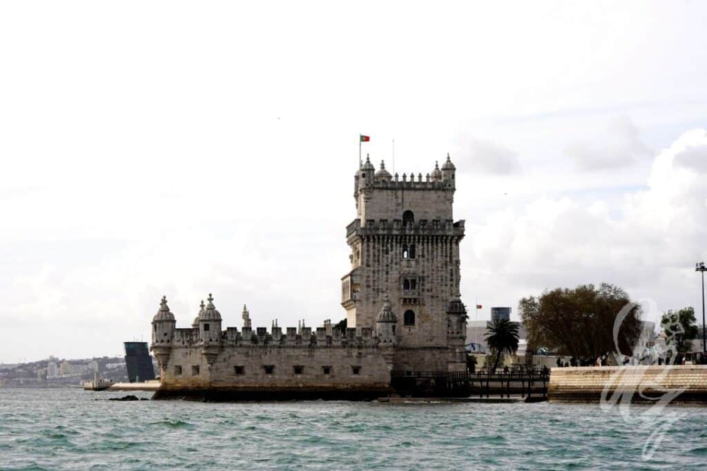 The tower of Belem near Lisbon