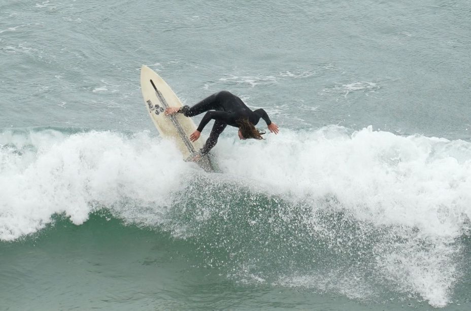 Surfer at Whipsiderry
