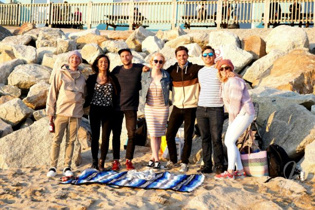 Concrete Waves Members during a surf trip to Newquay in May 2021