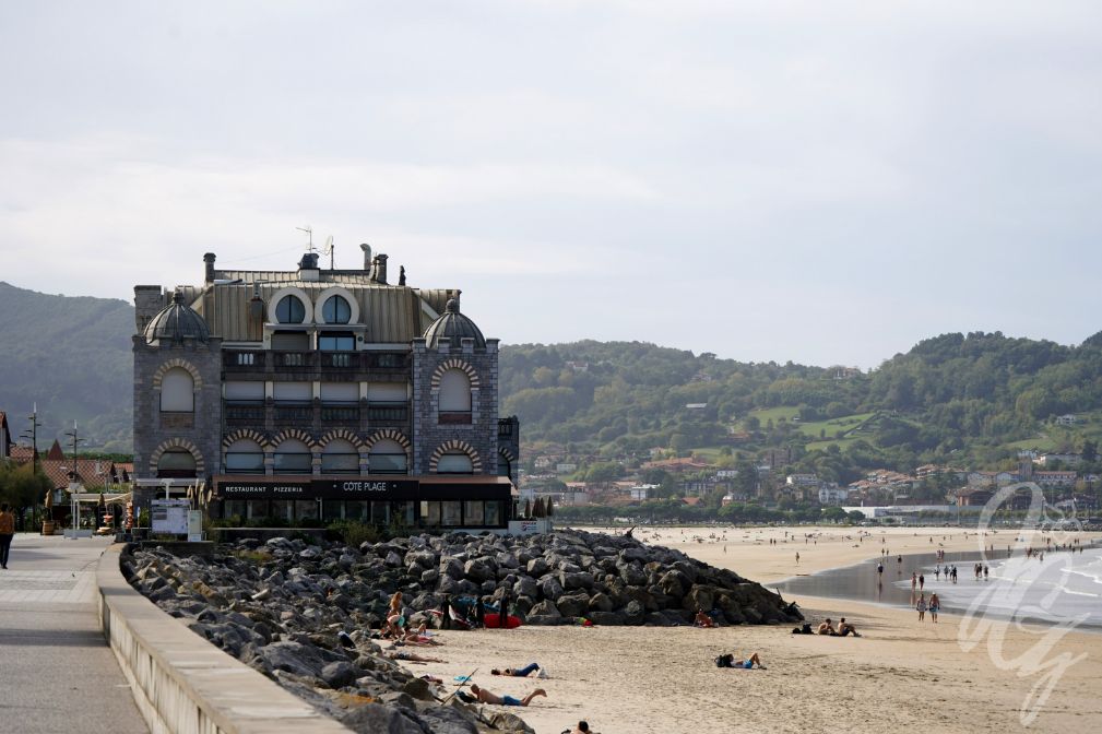 Hendaye beach