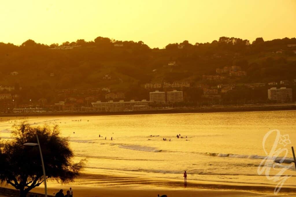 Hendaye beach