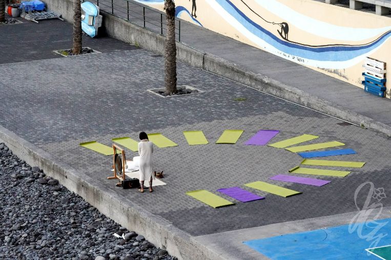 Yoga sessions outdoors in Ponta do Sol