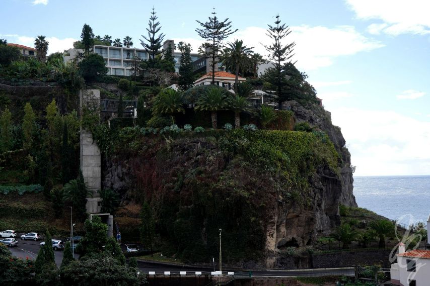 View towards the Estalagem Hotel in Ponta do Sol