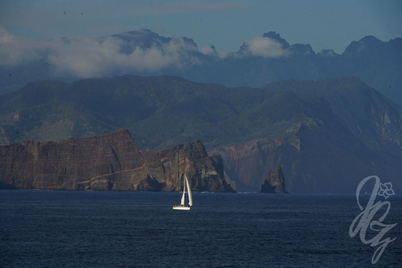 View towards Madeira from the Porto Santo ferry