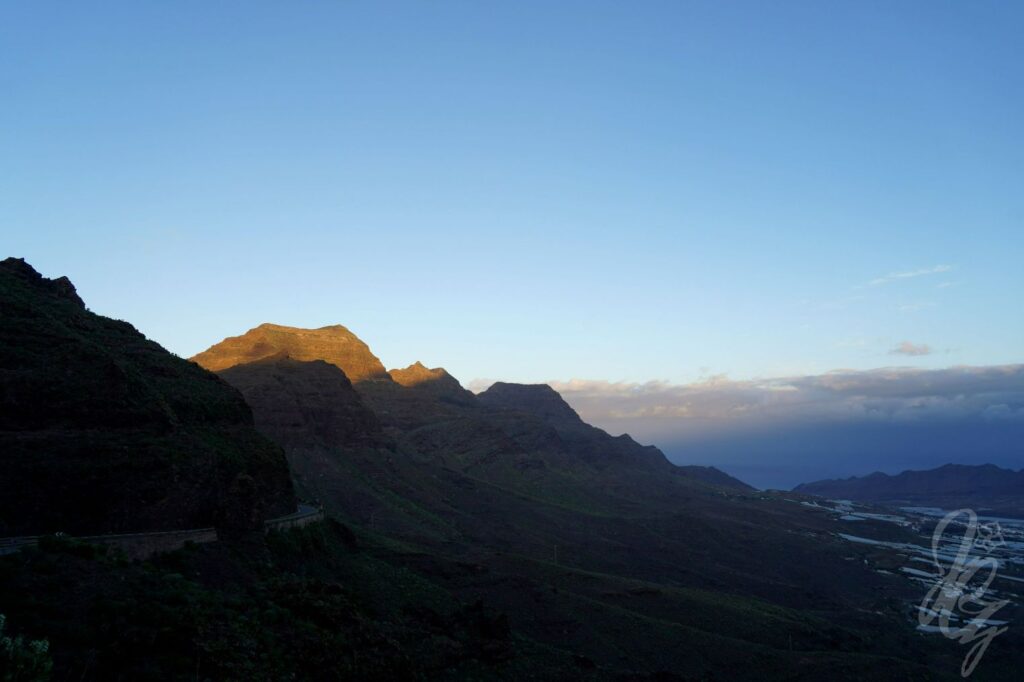 The landscape near Cruce de Tasartico