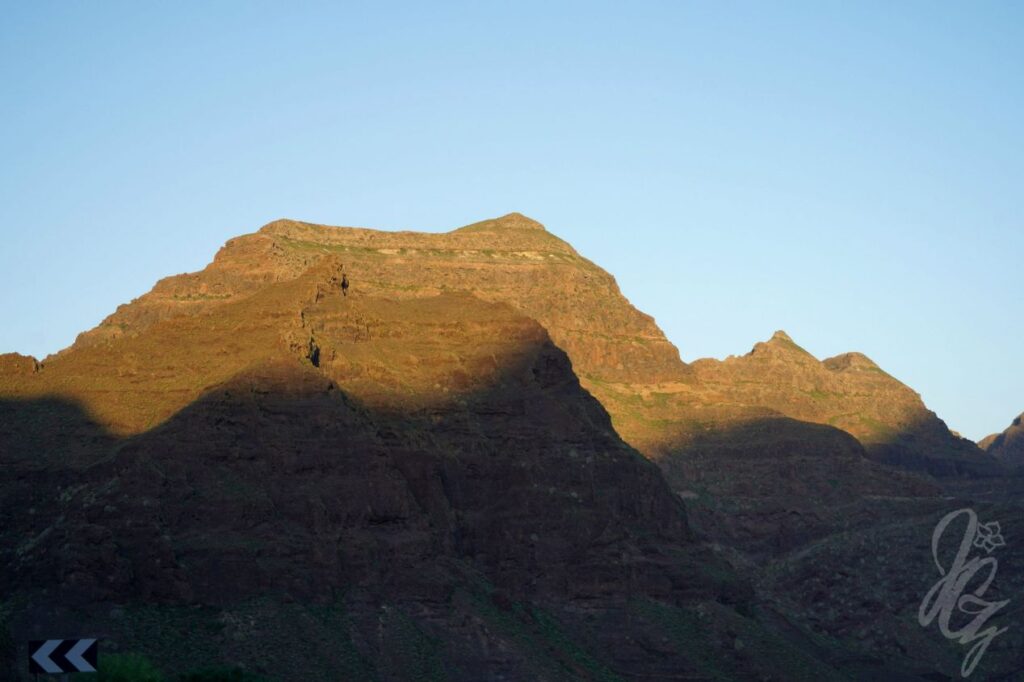 The landscape near Cruce de Tasartico