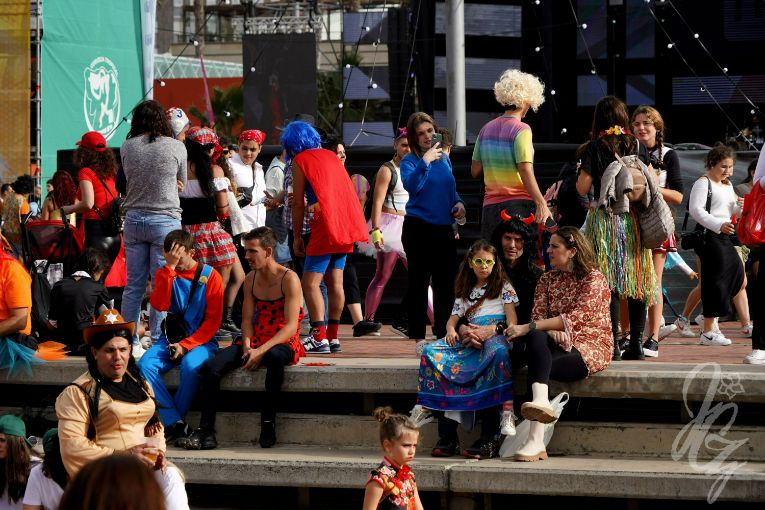 Shrove Tuesday at the Carnival in Las Palmas de Gran Canaria