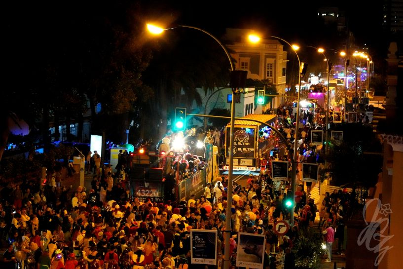 Grand Parade at the Carnival in Las Palmas de Gran Canaria