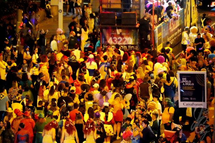 Grand Parade at the Carnival in Las Palmas de Gran Canaria