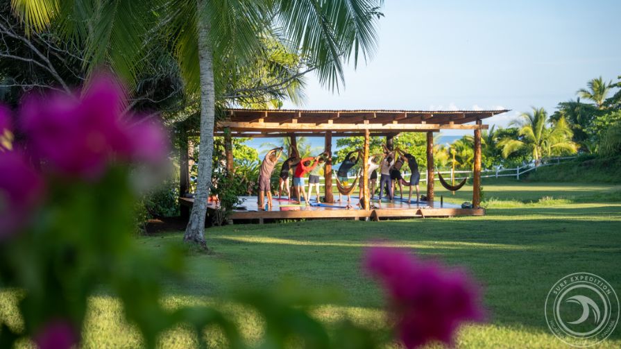 Yoga at SurfExpedition in Costa Rica