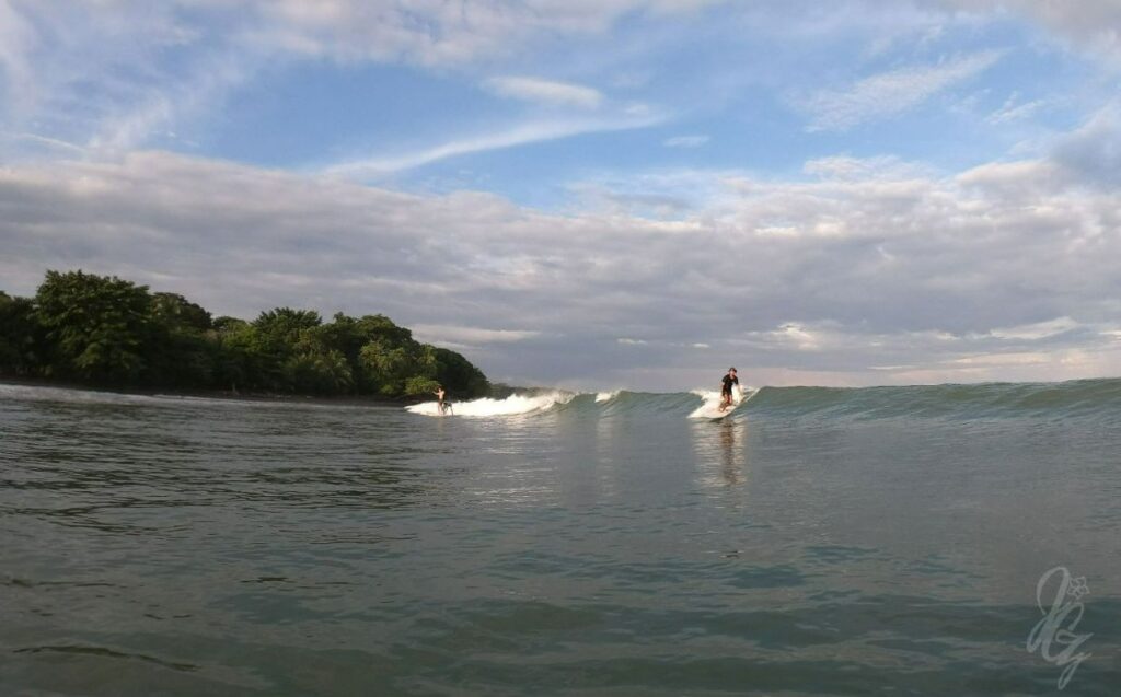 Surfing in Costa Rica