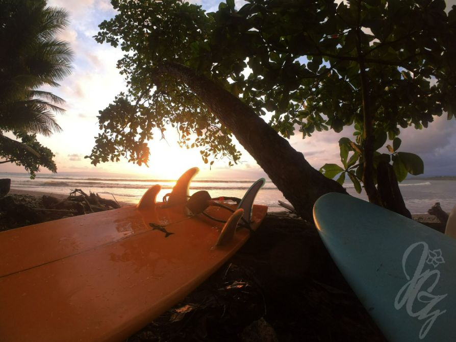 Surfing in Costa Rica