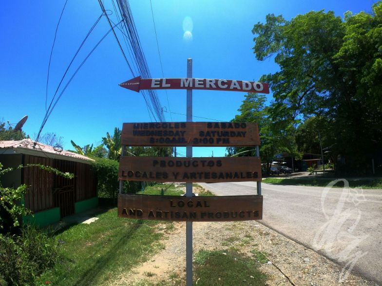 Farmers market in Uvita, Costa Rica