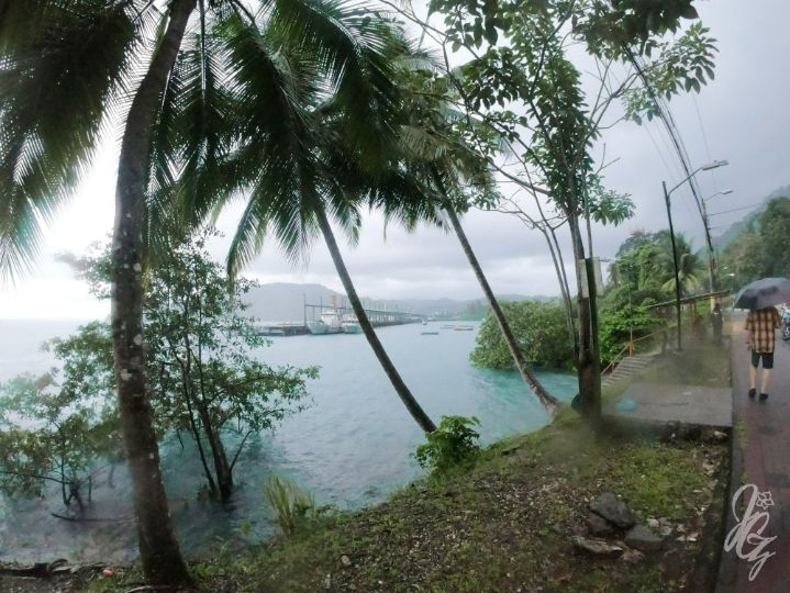 The town of Golfito in Costa Rica