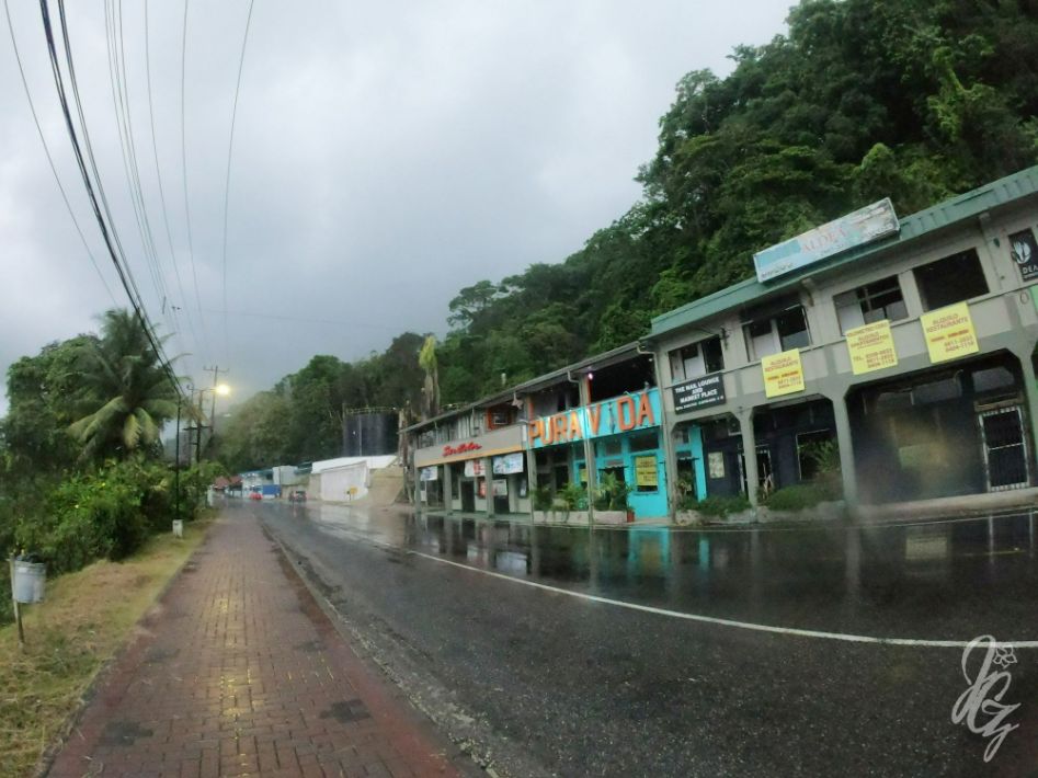 The town of Golfito in Costa Rica