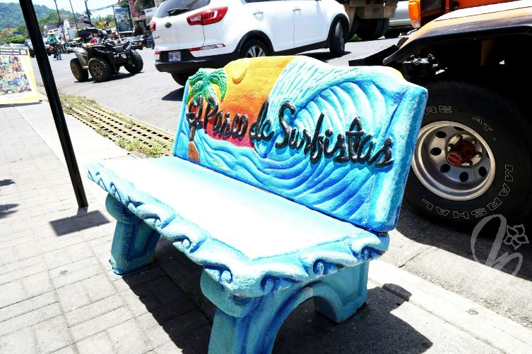 Paseo de los Surfistas in Jaco in Costa Rica