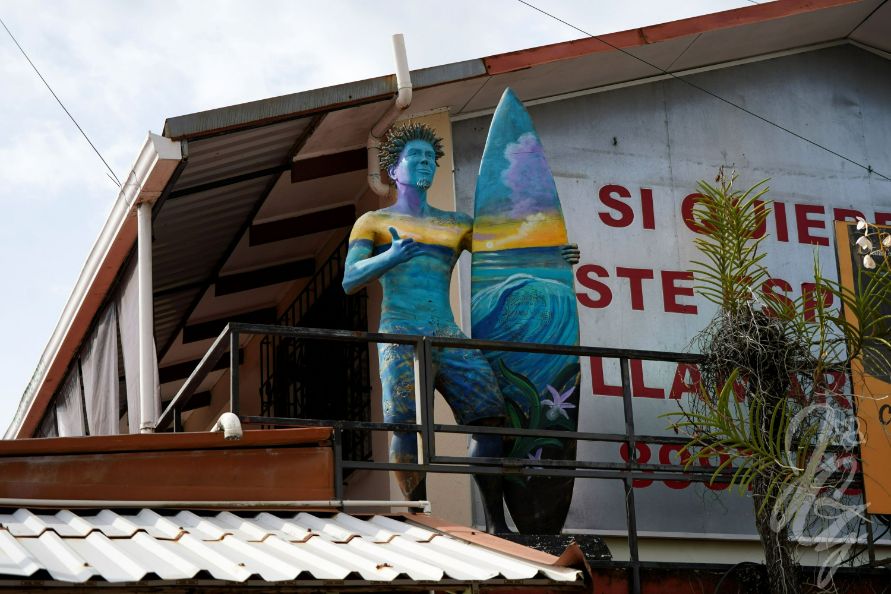 Paseo de los Surfistas in Jaco in Costa Rica
