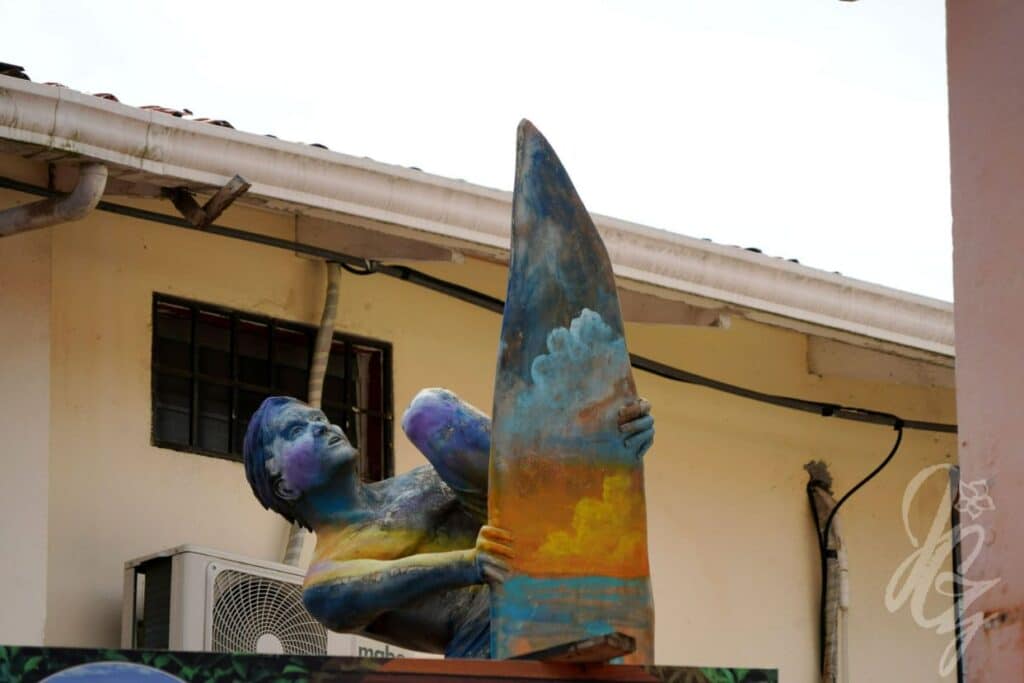 Paseo de los Surfistas in Jaco in Costa Rica