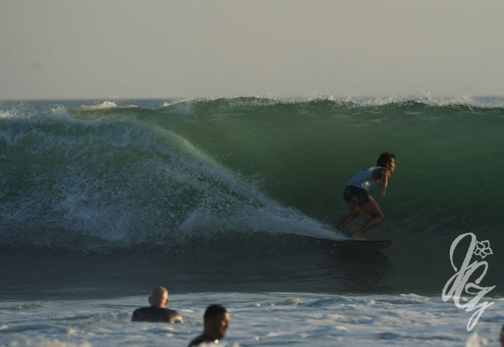 Sunset Surf in Santa Teresa in Costa Rica