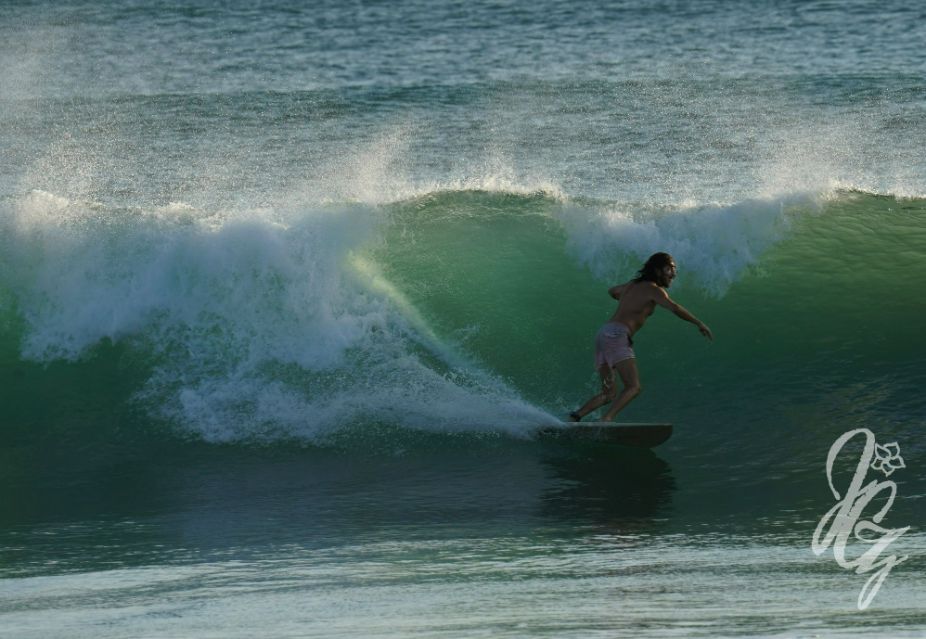 Sunset Surf in Santa Teresa in Costa Rica