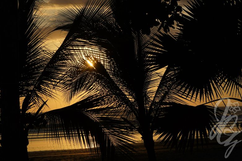 Sunset in Jaco in Costa Rica