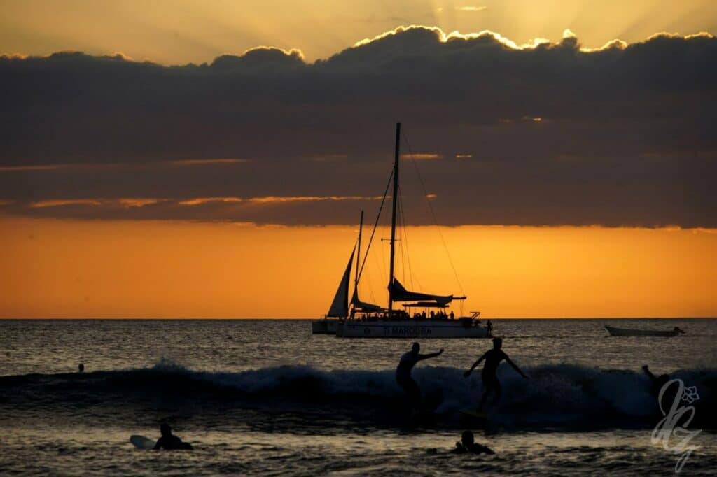 Tamarindo Beach in Costa Rica