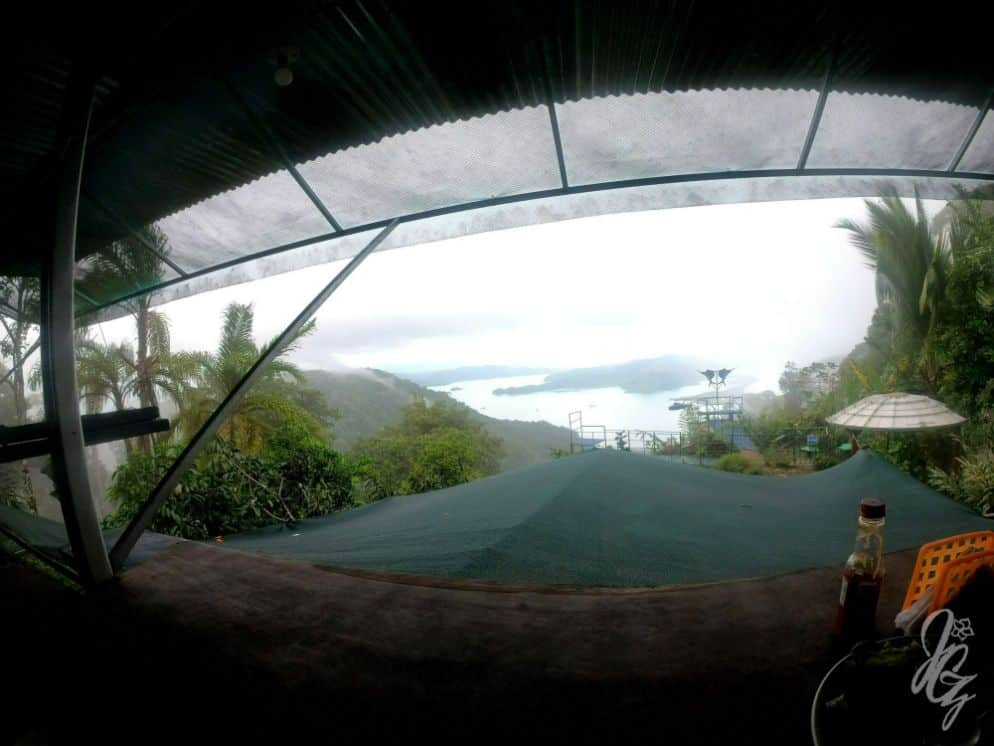 Walk to the viewpoints near Golfito in Costa Rica