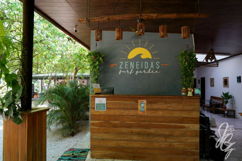 Zeneidas Surf Garden Hostel in Santa Teresa in Costa Rica