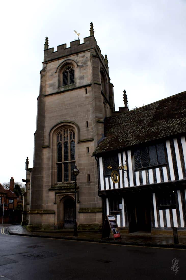 Guild Hall Museum and School in Stratford-Upon-Avon