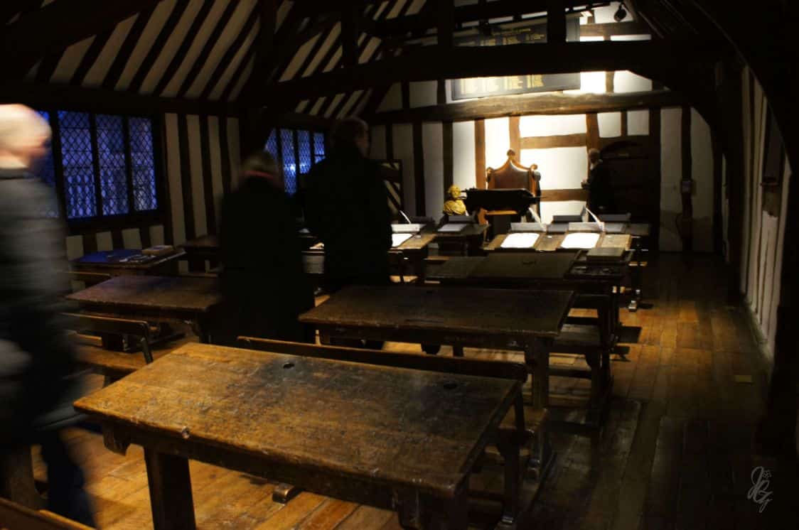 Guild Hall Museum and School in Stratford-Upon-Avon