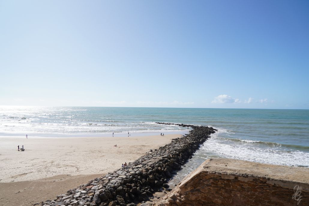 The beach in Cadiz