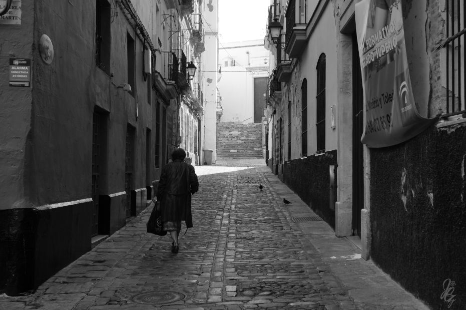 A street in Cadiz