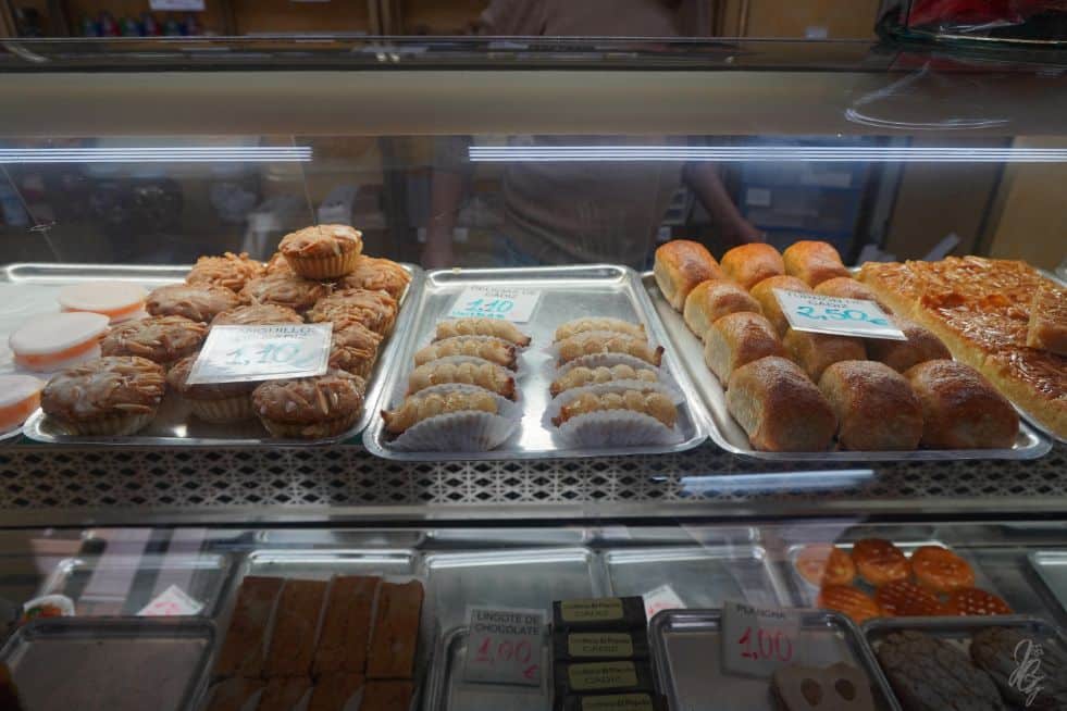 Sweets at the bakery in Cadiz