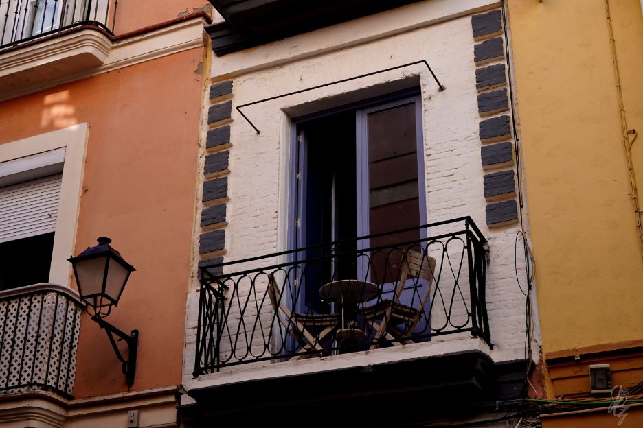 A balcony in Cadiz