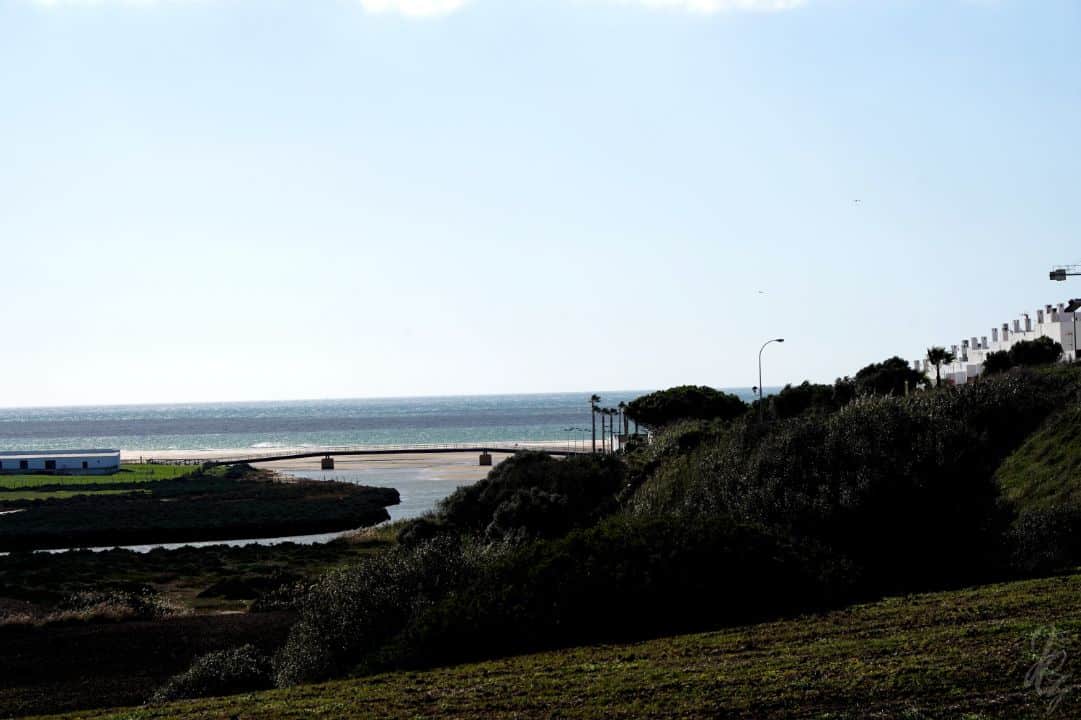 View over the Rio Salado near Conil de la Frontera
