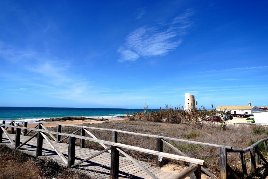 Sea front in El Palmar