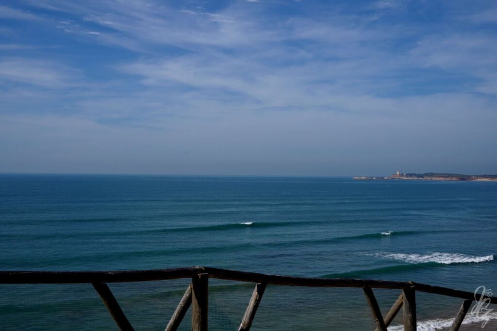 Set of Waves at Fontanilla Beach in Conil