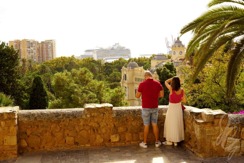 Gibralfaro Castle in Malaga