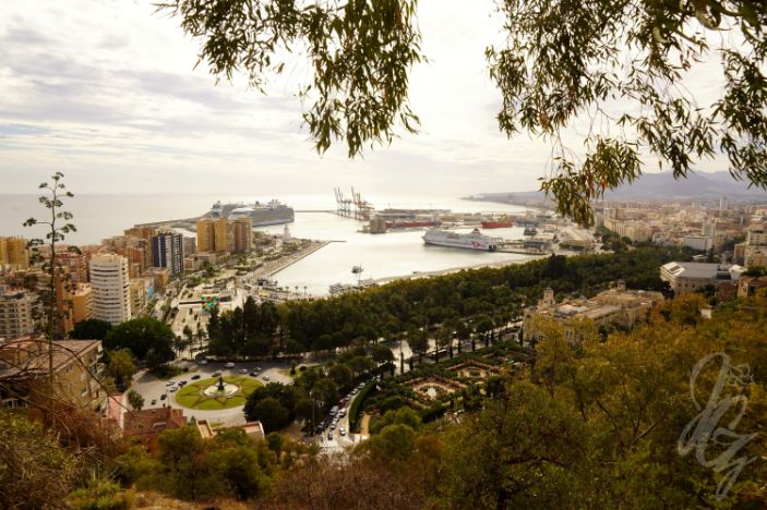 Gibralfaro Castle in Malaga
