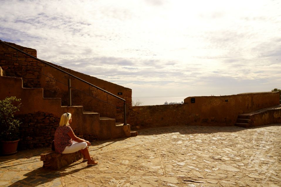 Gibralfaro Castle in Malaga