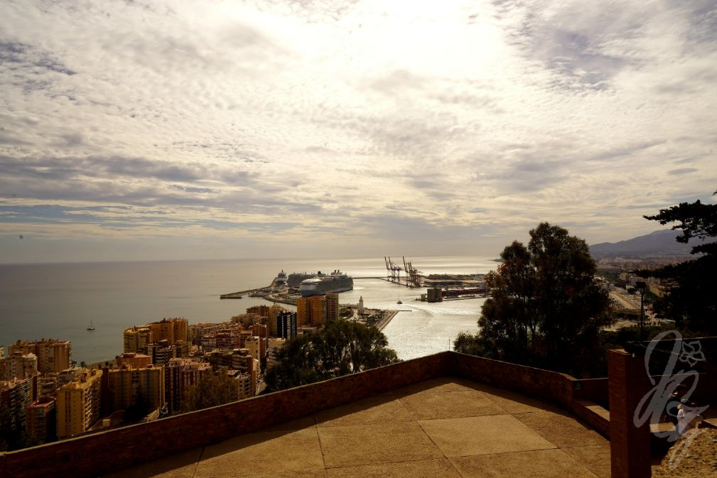 Gibralfaro Castle in Malaga