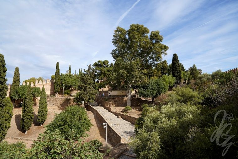 Gibralfaro Castle in Malaga