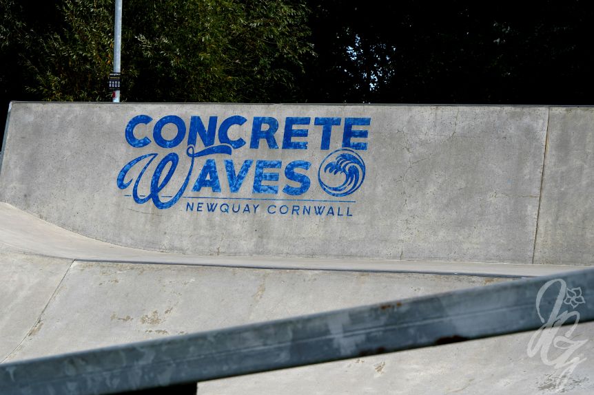 Concrete Waves Skatepark in Newquay