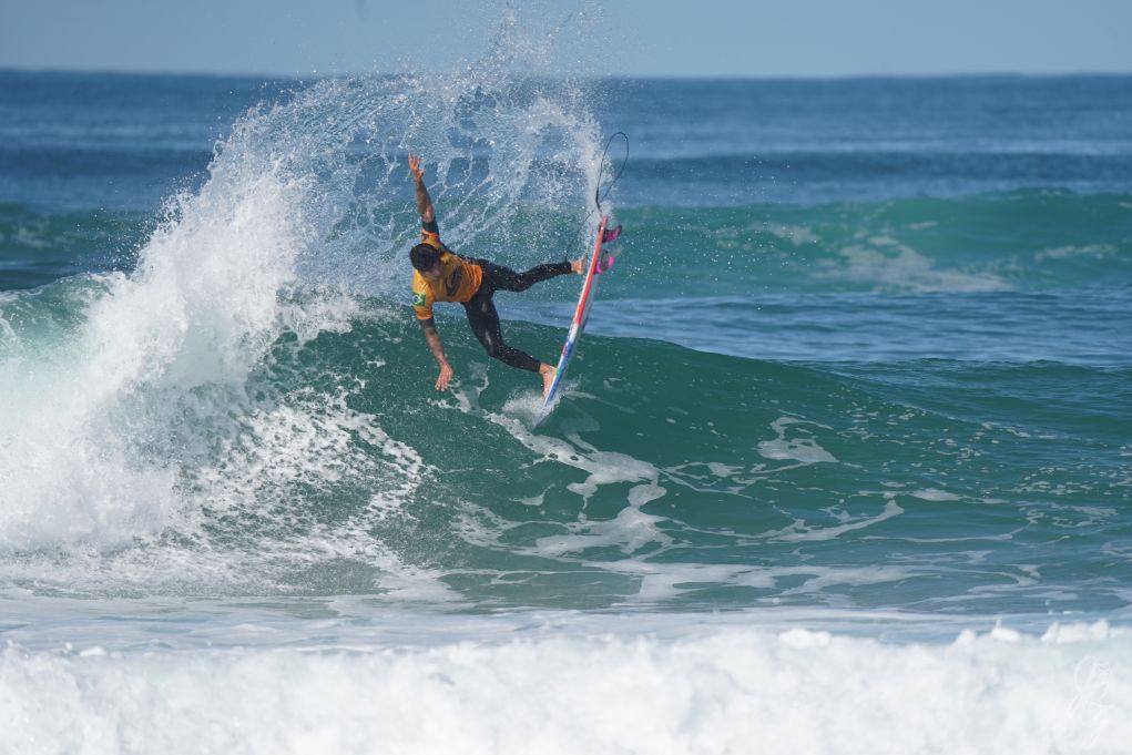 Gabriel Medina at the Quiksilver Pro in France