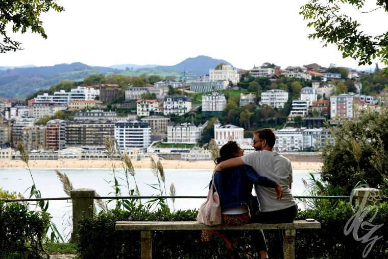 Santa Clara Island in Donostia-San Sebastian