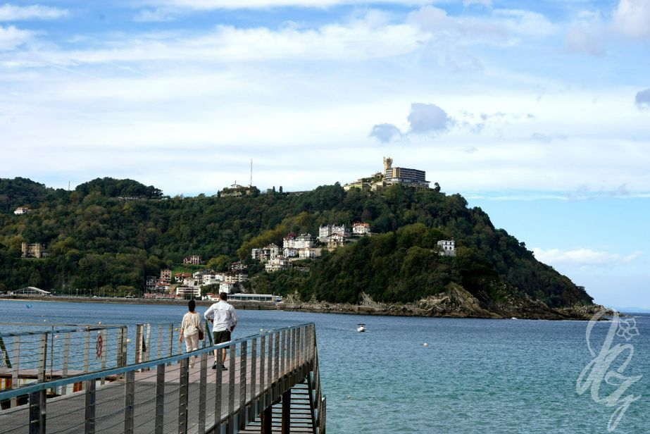 Santa Clara Island in Donostia-San Sebastian