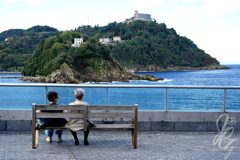 Santa Clara Island in Donostia-San Sebastian